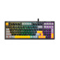 Marvo геймърска клавиатура Gaming Keyboard Soldat S50A - Rainbow, 98 keys - MARVO-K638A Marvo геймърска клавиатура Gaming Keyboard Soldat S50A - Rainbow, 98 keys - MARVO-K638A