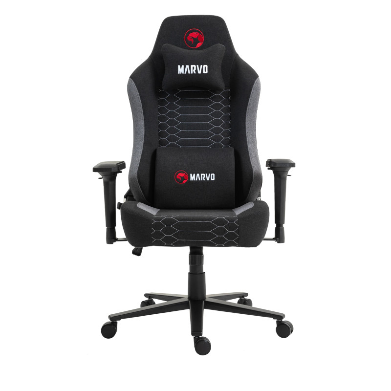 Marvo геймърски стол Gaming Chair - CH-178 Black/Grey Marvo геймърски стол Gaming Chair - CH-178 Black/Grey