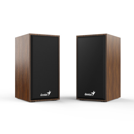 Genius тонколони Speakers 2.0 - SP-HF180 - 6W, USB, Wood