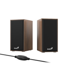 Genius тонколони Speakers 2.0 - SP-HF180 - 6W, USB, Wood