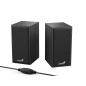 Genius тонколони Speakers 2.0 - SP-HF180 - 6W, USB, Black
