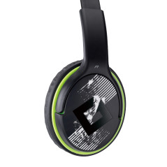 Genius слушалки с микрофон Headset HS-400A - 3.5 mm, Mic, Black/Green