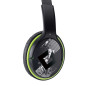 Genius слушалки с микрофон Headset HS-400A - 3.5 mm, Mic, Black/Green