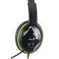 Genius слушалки с микрофон Headset HS-400A - 3.5 mm, Mic, Black/Green