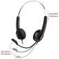 Genius слушалки с микрофон Headset HS-220U - AI, USB-C, Mic, Black