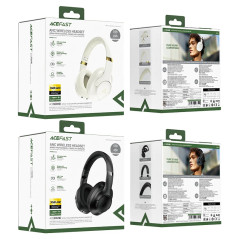 Acefast безжични шумоизолиращи слушалки Active Noise Canceling Wireless Headphones - H4 Black