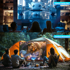 MagCubic преносим мултимедиен проектор Portable Multimedia Projector HY320NTV - 4K, Android 13, Wi-Fi, Bluetooth 5.2
