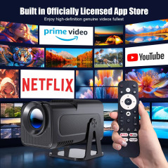 MagCubic преносим мултимедиен проектор Portable Multimedia Projector HY320NTV - 4K, Android 13, Wi-Fi, Bluetooth 5.2