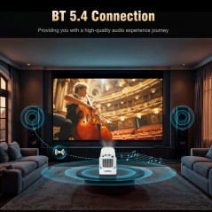 MagCubic преносим мултимедиен проектор Portable Multimedia Projector HY310 - 4K, Android 11, Wi-Fi, Bluetooth 5.4