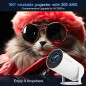 MagCubic преносим мултимедиен проектор Portable Multimedia Projector HY300 Pro - 4K, Android 11, Wi-Fi, Bluetooth 5.0 MagCubic преносим мултимедиен проектор Portable Multimedia Projector HY300 Pro - 4K, Android 11, Wi-Fi, Bluetooth 5.0