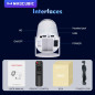 MagCubic преносим мултимедиен проектор Portable Multimedia Projector HY300 Pro - 4K, Android 11, Wi-Fi, Bluetooth 5.0 MagCubic преносим мултимедиен проектор Portable Multimedia Projector HY300 Pro - 4K, Android 11, Wi-Fi, Bluetooth 5.0