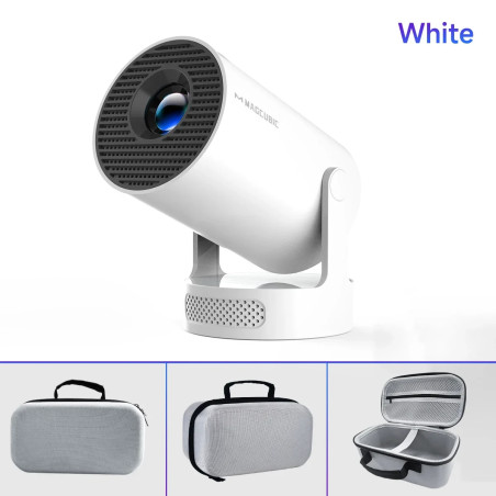 MagCubic преносим мултимедиен проектор Portable Multimedia Projector HY300 Pro+ - 4K, Android 11, Wi-Fi, Bluetooth 5.4