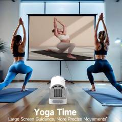 MagCubic преносим мултимедиен проектор Portable Multimedia Projector HY300 Pro+ - 4K, Android 11, Wi-Fi, Bluetooth 5.4