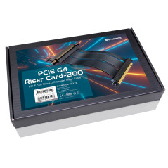 Raijintek кабел за вертикален монтаж на видеокарта - PCIE G4 Riser Card