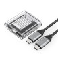 Orico външна кутия за диск Storage - Case - M.2 2230 NVMe - TC20-M2-10G-GY-BP - 10Gbps, Gray Orico външна кутия за диск Storage - Case - M.2 2230 NVMe - TC20-M2-10G-GY-BP - 10Gbps, Gray