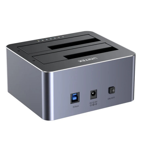 Unitek докинг станция Storage - HDD Dock - 2 BAY - Y-3026GY01-EU