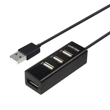 Unitek хъб USB 2.0 HUB 4 port - Y-2140