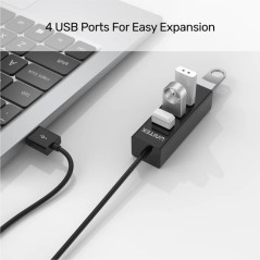 Unitek хъб USB 2.0 HUB 4 port - Y-2140
