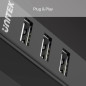 Unitek хъб USB 2.0 HUB 4 port - Y-2140