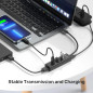 Unitek хъб HUB USB-C 4 port - 4 x USB3.0 Black - Y-3089Z01