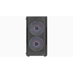 AeroCool кутия Case mATX - Trinity Mini-G-BK-v3 - 3 fans included, Tempered Glass