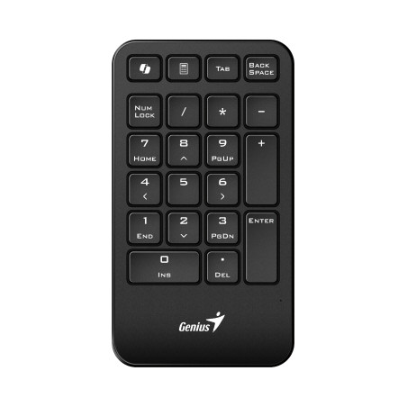 Genius цифрова безжична клавиатура кийпад Keypad Wireless NumPad 1000 - AI, 2.4G, Black