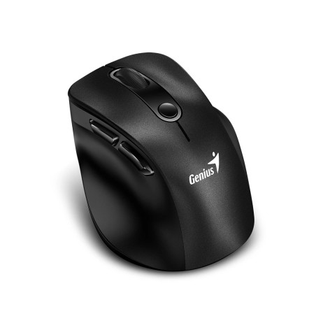 Genius безжина безшумна мишка Wireless Silent Mouse Ergo 9000S - Silent, Bluetooth, 2.4G, Black