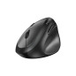 Genius вертикална безжична мишка Vertical Mouse wireless Ergo 8350S - Silent, AI, Bluetooth, 2.4G, Dark Grey