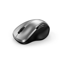 Genius безжина безшумна мишка Mouse Wireless Silent - Ergo 8200S Silver - Silent, 2.4GHz, USB-C receiver