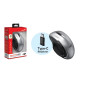 Genius безжина безшумна мишка Mouse Wireless Silent - Ergo 8200S Silver - Silent, 2.4GHz, USB-C receiver Genius безжина безшумна мишка Mouse Wireless Silent - Ergo 8200S Silver - Silent, 2.4GHz, USB-C receiver