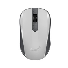 Genius безжина безшумна мишка Wireless Silent Mouse - NX-8008S White+Gray - Silent, 2.4GHz