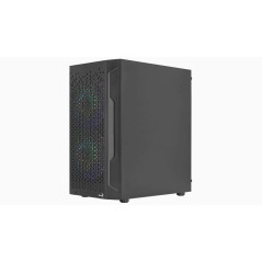 AeroCool кутия Case mATX - Trinity Mini-G-BK-v3 - 3 fans included, Tempered Glass