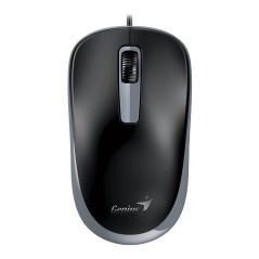 Genius безшумна мишка Silent Mouse DX-125S Black+Grey - SILENT, USB
