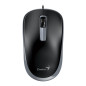 Genius безшумна мишка Silent Mouse DX-125S Black+Grey - SILENT, USB