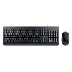 Genius клавиатура и мишка Keyboard and Mouse - KM-160 Black - AI, BG, USB