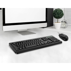 Genius клавиатура и мишка Keyboard and Mouse - KM-160 Black - AI, BG, USB