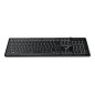 Genius клавиатура кирилизирана Keyboard SlimStar 820 Black - AI, Illuminated, Slim, BG, USB