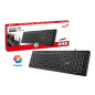 Genius клавиатура кирилизирана Keyboard SlimStar 820 Black - AI, Illuminated, Slim, BG, USB