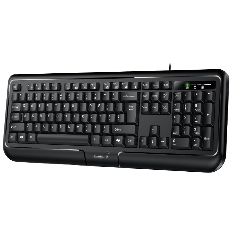 Genius клавиатура кирилизирана Smart Keyboard KB-118 II Black - AI, BG Layout, USB Genius клавиатура кирилизирана Smart Keyboard KB-118 II Black - AI, BG Layout, USB