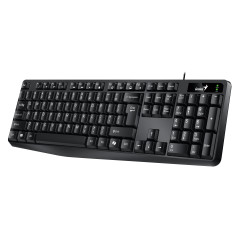 Genius клавиатура кирилизирана Smart Keyboard KB-117 Black - AI, BG Layout, USB