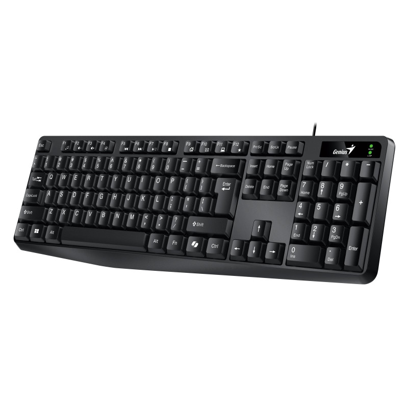 Genius клавиатура кирилизирана Smart Keyboard KB-117 Black - AI, BG Layout, USB Genius клавиатура кирилизирана Smart Keyboard KB-117 Black - AI, BG Layout, USB