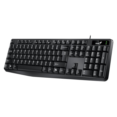 Genius клавиатура кирилизирана Smart Keyboard KB-117 Black - AI, BG Layout, USB