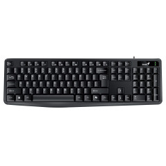 Genius клавиатура кирилизирана Smart Keyboard KB-117 Black - AI, BG Layout, USB