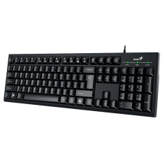 Genius клавиатура кирилизирана Smart Keyboard KB-100 Black - AI, BG Layout, USB