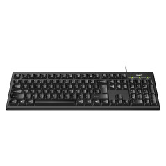 Genius клавиатура кирилизирана Smart Keyboard KB-100 Black - AI, BG Layout, USB