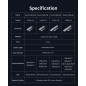 Orico хъб HUB USB-C/A 4 port - USB3.0 x 1, SD/TF x 2, USB2.0 x 2, USB-C x 2, Aluminium - YSA6-U3-GY Orico хъб HUB USB-C/A 4 port - USB3.0 x 1, SD/TF x 2, USB2.0 x 2, USB-C x 2, Aluminium - YSA6-U3-GY