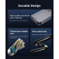 Orico хъб HUB USB-C/USB-A 7 port - USB-C x 2, USB3.0 x 1, USB2.0 x 4, Aluminium - YSA7-U3-GY Orico хъб HUB USB-C/USB-A 7 port - USB-C x 2, USB3.0 x 1, USB2.0 x 4, Aluminium - YSA7-U3-GY