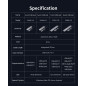 Orico хъб HUB USB-C/USB-A 4 port - USB3.0 x 1, USB2.0 x 3, Aluminium - YSA5-U3-GY Orico хъб HUB USB-C/USB-A 4 port - USB3.0 x 1, USB2.0 x 3, Aluminium - YSA5-U3-GY