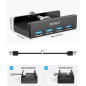 Orico хъб USB 3.0 HUB Clip Type 4 port, Black - MH4PU-BK Orico хъб USB 3.0 HUB Clip Type 4 port, Black - MH4PU-BK