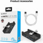 Orico хъб USB 3.0 HUB Clip Type 4 port, Black - MH4PU-BK Orico хъб USB 3.0 HUB Clip Type 4 port, Black - MH4PU-BK